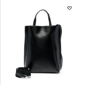 Excellent cond. GANNI medium banner tote